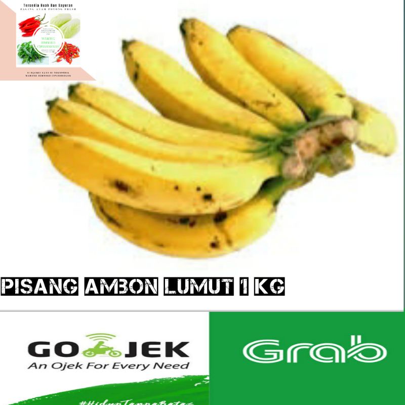 

Pisang Ambon Lumut Segar Fresh 1 Kg Murah