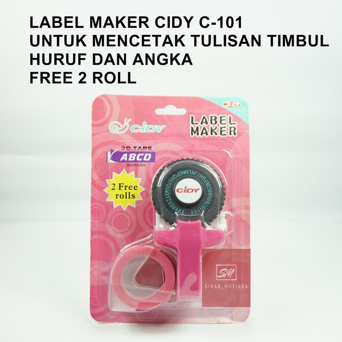 

CIDY dymo embossing label maker