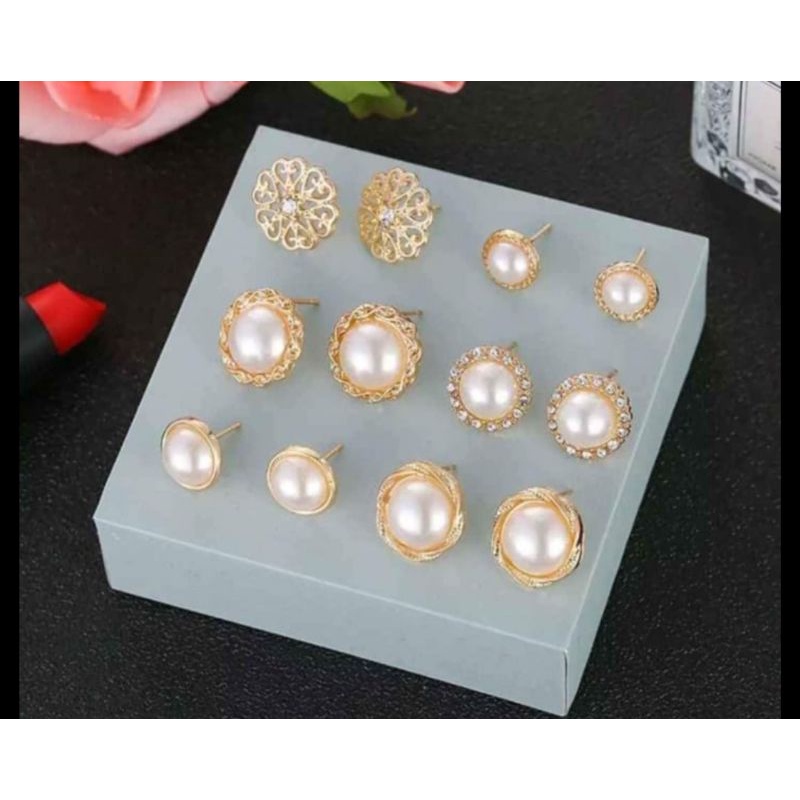 set anting 6 pasang