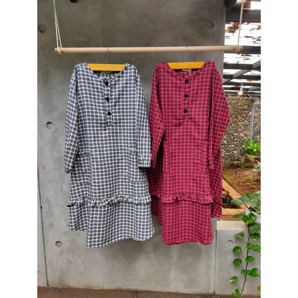 Tartan Tunik by Mahila Apparel