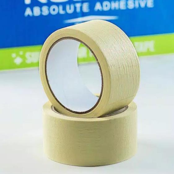 LAKBAN KERTAS / MASKING TAPE RUSFET 48 MM - 2 INCH bisa cod