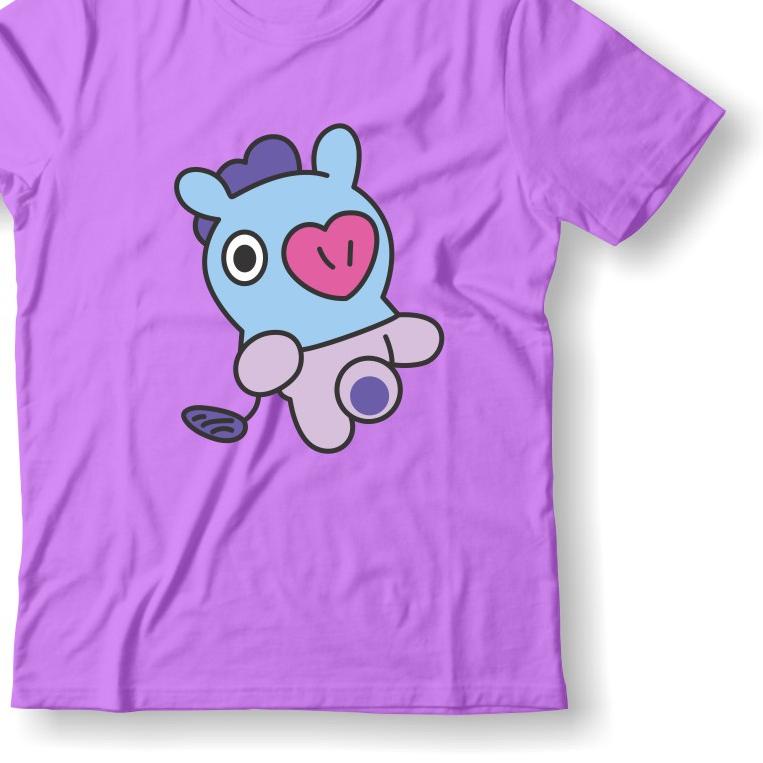 Best - Baju anak BT21 Kaos BT21-BTS ARMY-Usia 2-12 tahun -Kaos Anak Perempuan ,.