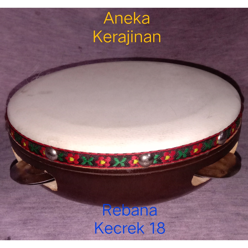 Rebana Kecrek Ukuran 26 cm