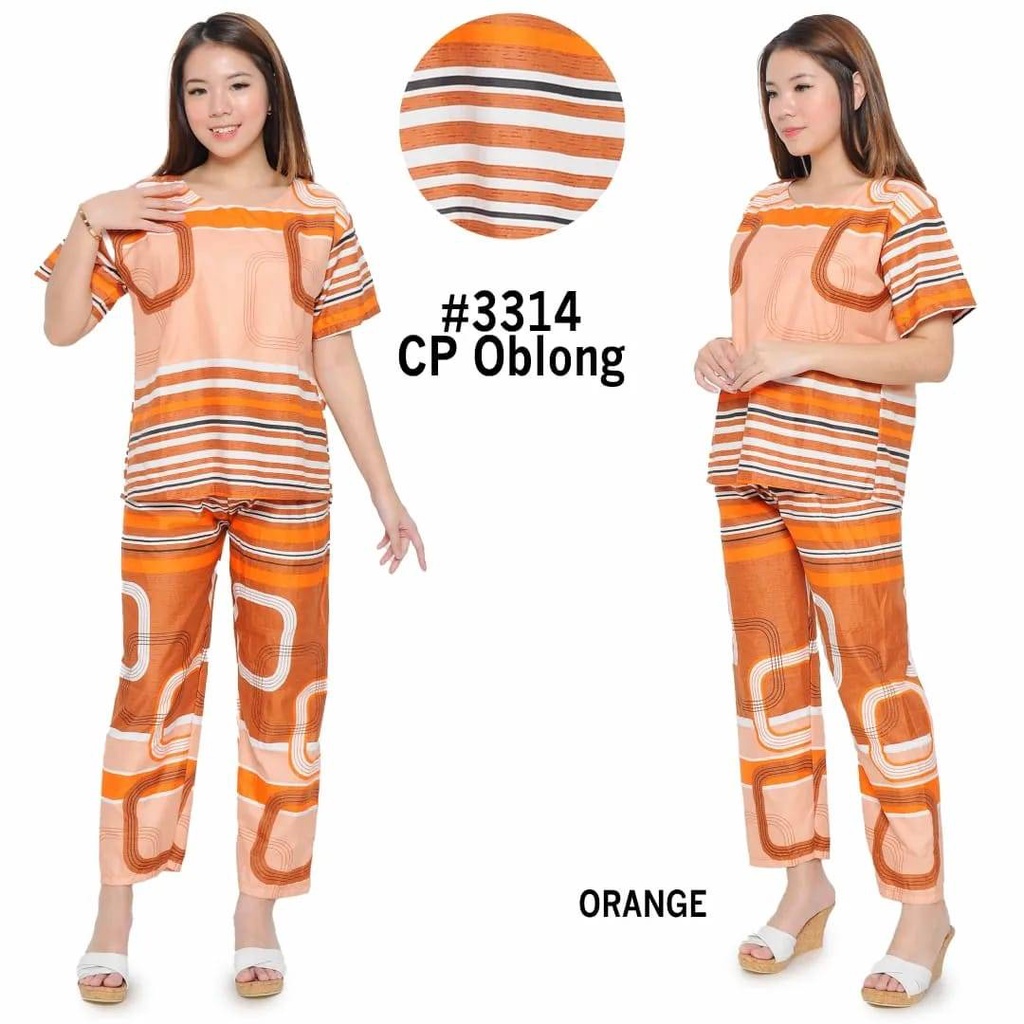 PEPOY  - Piyama Dewasa CP Oblong / Baju Tidur Dewasa Cp Oblong Katun Eropa