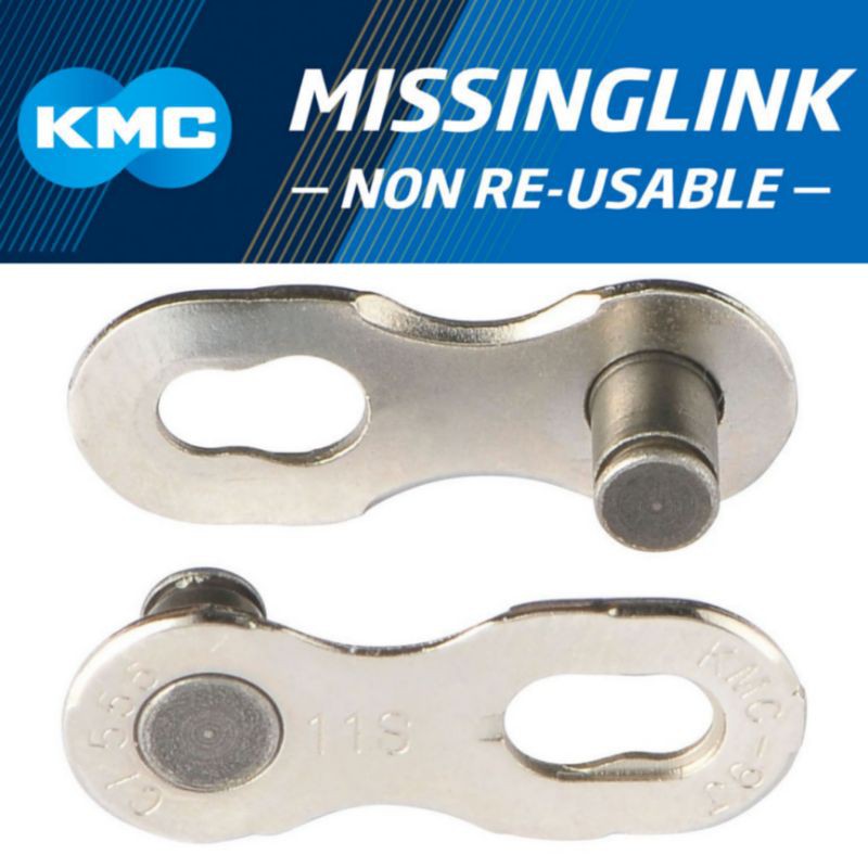 Sambungan Rantai KMC Missing Power Quick Link 11 Speed Chain Connector