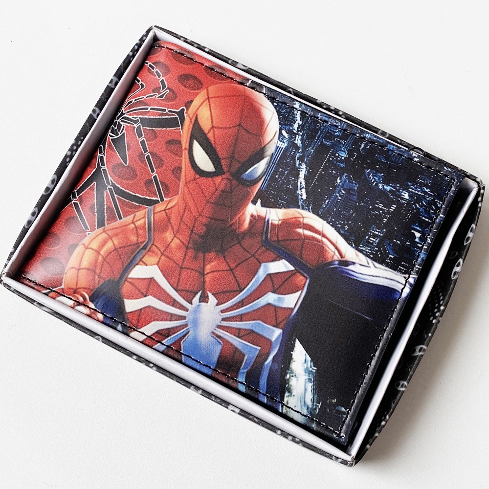 SHOPEE 6.6 SUPER SALE!! Fashion Anak Dompet Karakter Super Hero Dompet Pendek Kulit Free Fire Dompet Mobile Legend Dompet Anak Laki Laki Termurah Random