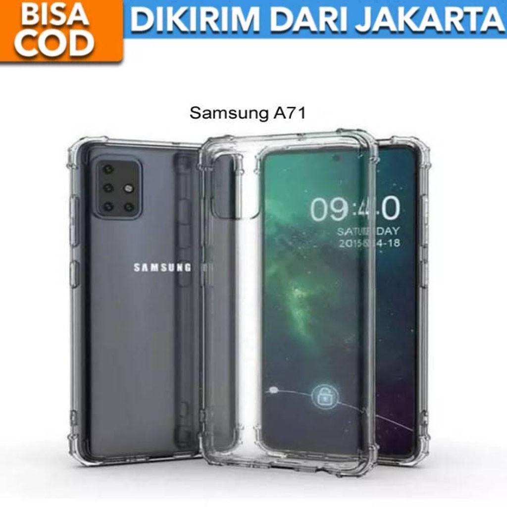 Casing Samsung Galaxy A71 Anti crack SoftCase