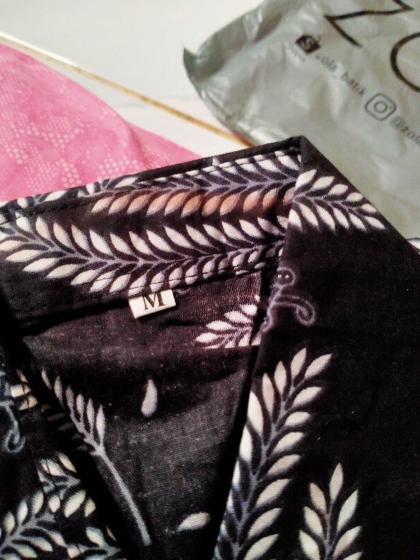 Zola_batik Batik Couple Brokat Tile Selendang Nuna Silver Azzura High Quality