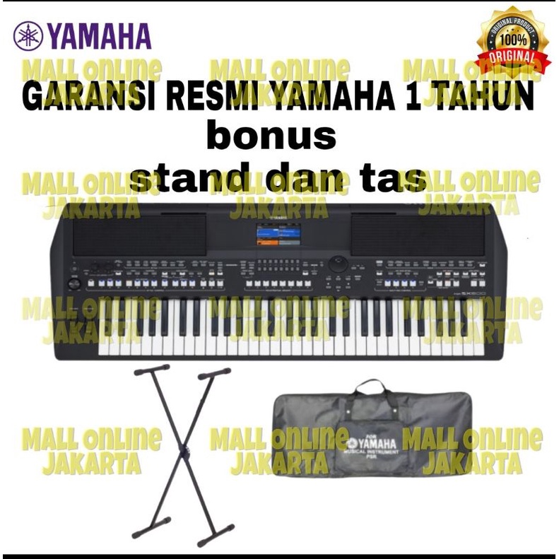 Keyboard yamaha Psr Sx600 Piano orgen tunggal digital sx 600 Original psr-600