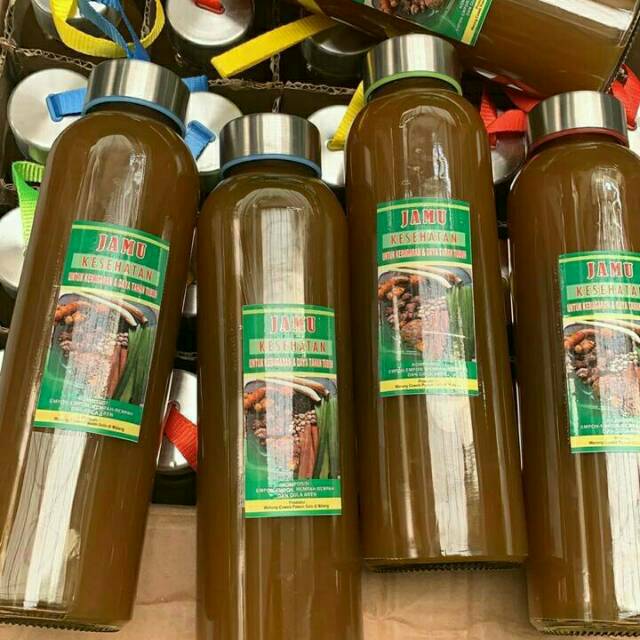 

Jamu Kesehatan Jamu Tradisional Jamu Pak Jokowi Jamu Tanpa Bahan Pengawet 600 ML