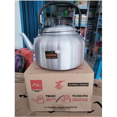 teko teh alumunium / teko ceret / teko jadul 20cm [175]