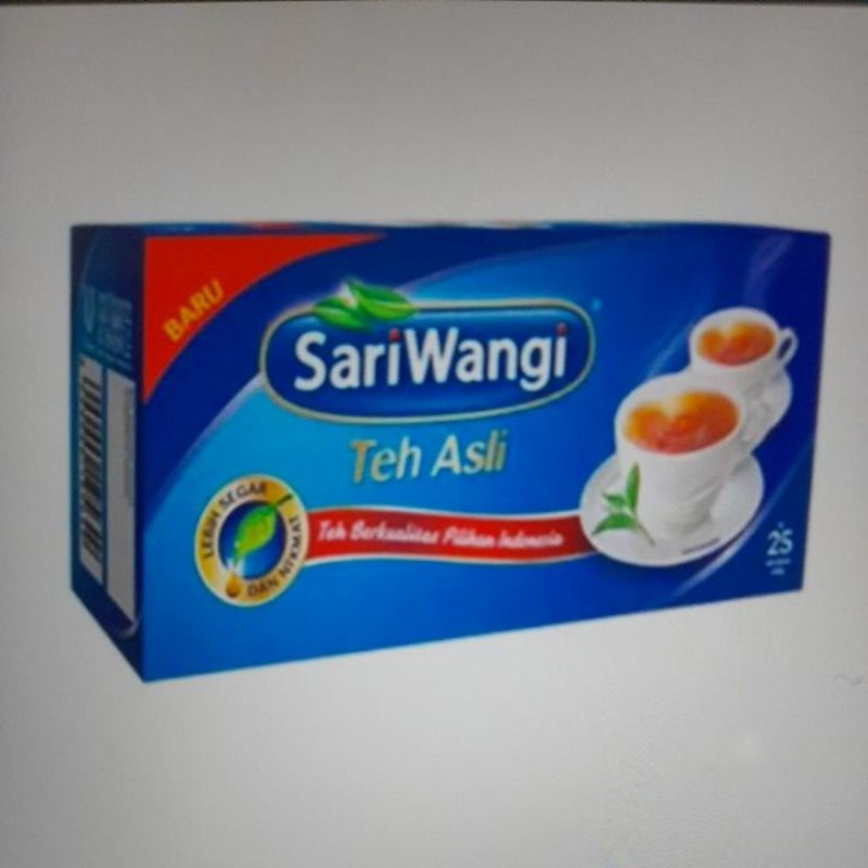 

SARI WANGI TEH CELUP SARIWANGI ISI 25 KANTONG