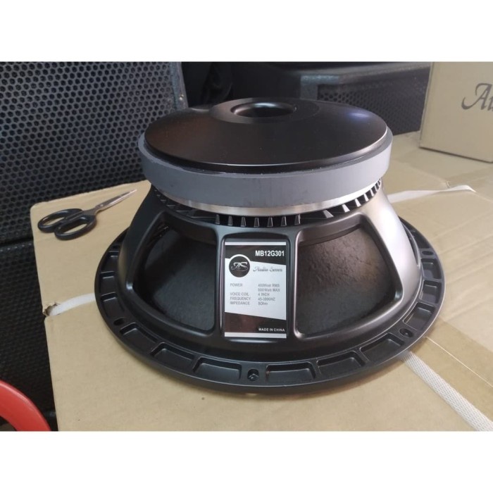 Komponen Speaker 12 Inch Audio Seven MB 12G301 / MB12G301 Original Cocok Untuk Line Array