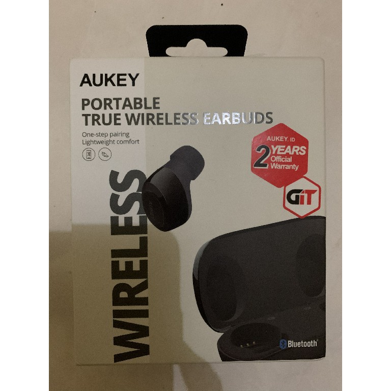 Aukey EP-T16S TWS Bluetooth 5.0 True Wireless Earbuds Black Original