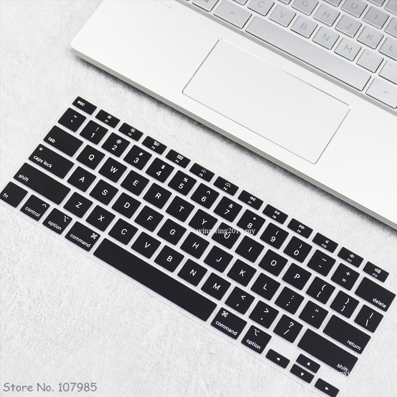 Skin Silikon Pelindung Keyboard Laptop MacBook Air 13 A2179 A2337 Touch ID 2020 Versi US