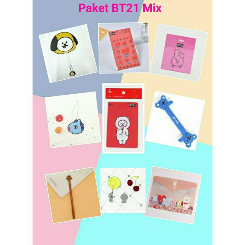 

Paket BT21 Mix