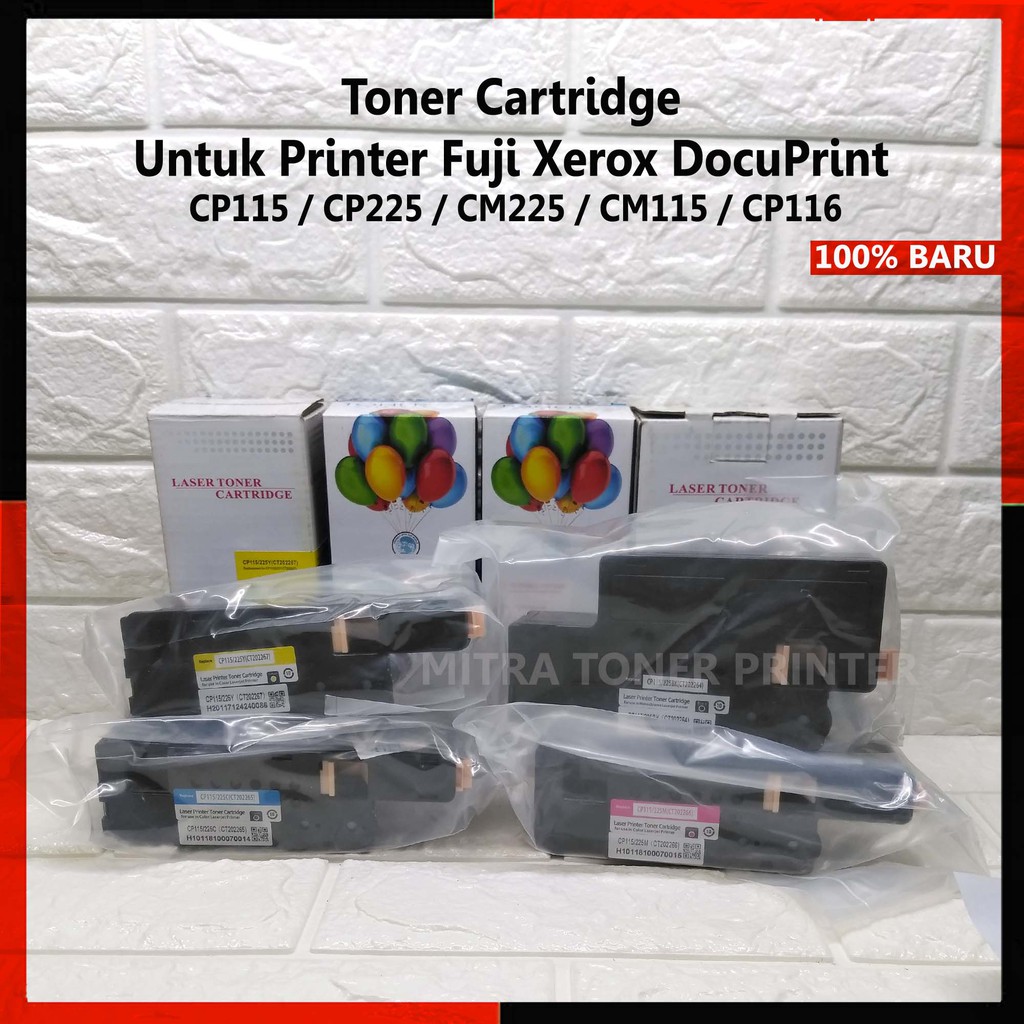 Toner Cartridge Compatible untuk Printer Xerox DocuPrint CP225/CP115/CP116