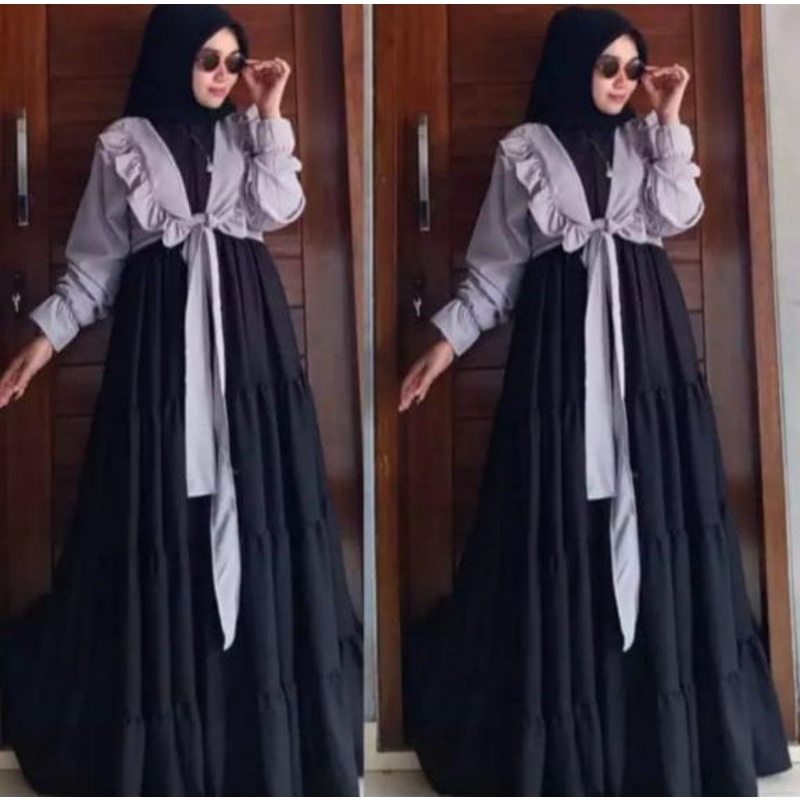 ambrosia set , baju gamis terbaru , termurah , baju gamis kekinian , baju gamis , baju gamis wanita