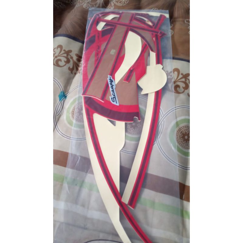 striping sticker scoopy 2013 scoopy 2014 sporty