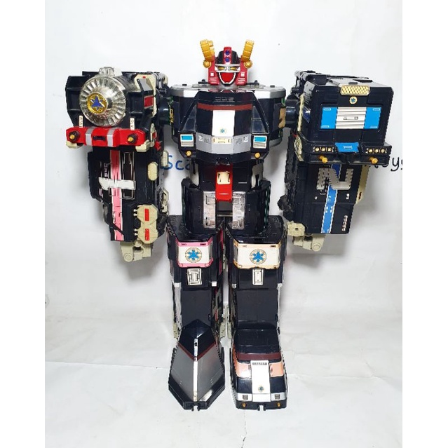 DX Power Rangers lightspeed rescue supertrain Grand Liner Megazord Zord GogoV