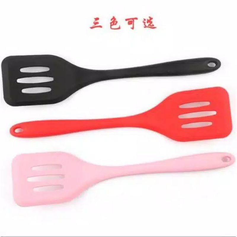 SUTIL SILIKON SPATULA SILIKON IMPORT U BESAR 7,5 X30 CM