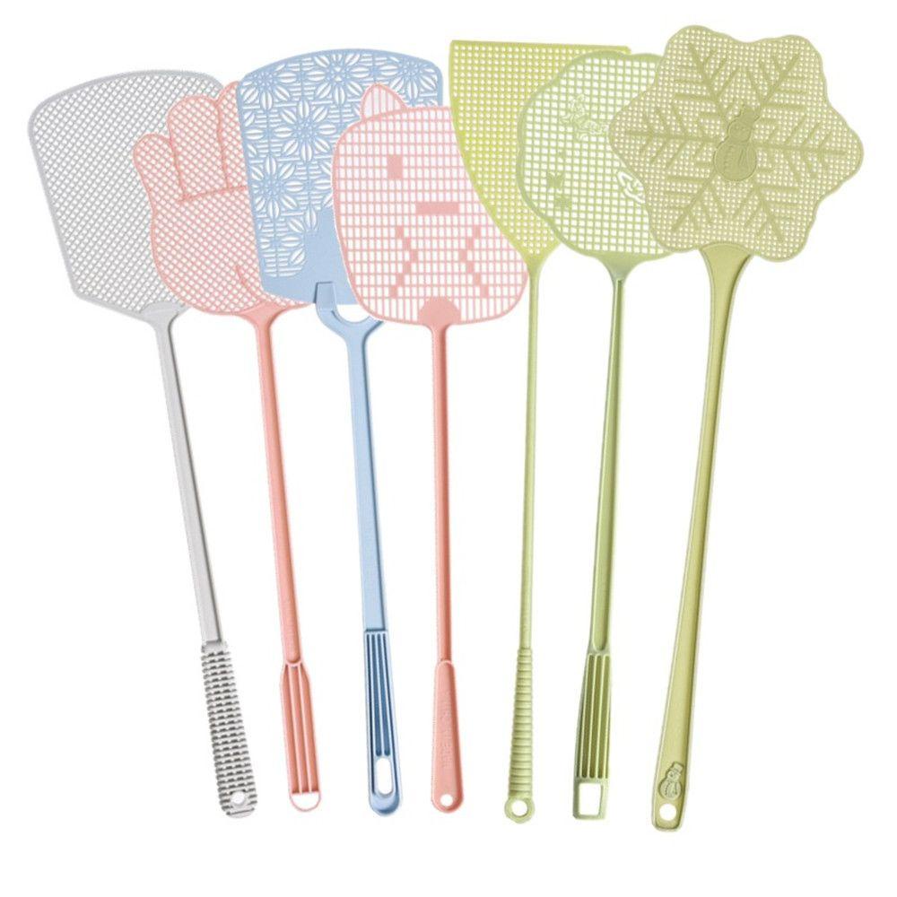 Lily Fly Swatter Summer Pest Control Extendable Alat Fleksibel Plastik