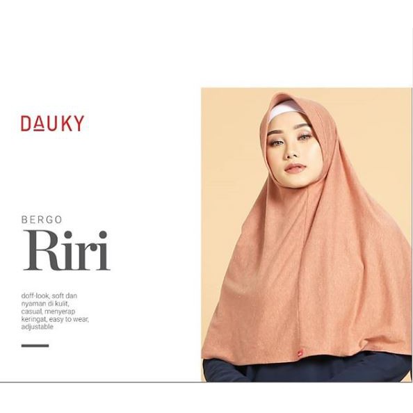 Dauky Bergo Riri Jilbab Instan By elzatta Hijab