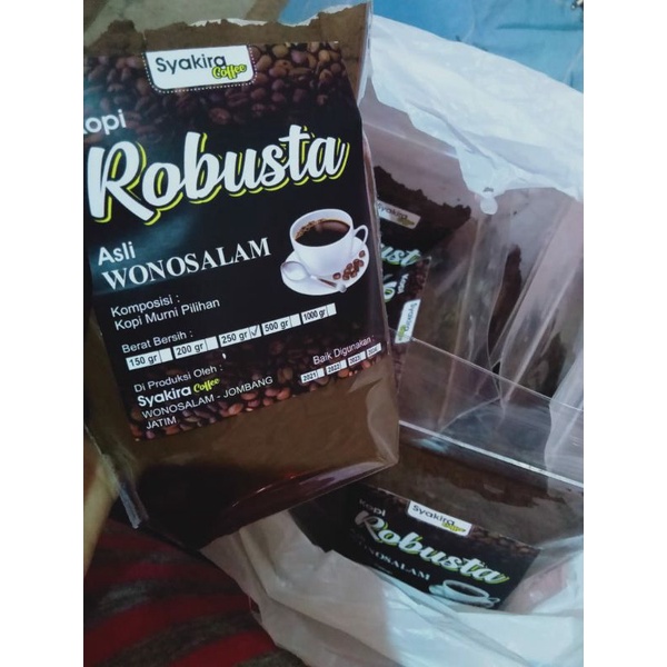 

kopi robusta wonosalam - coffe robusta roasting