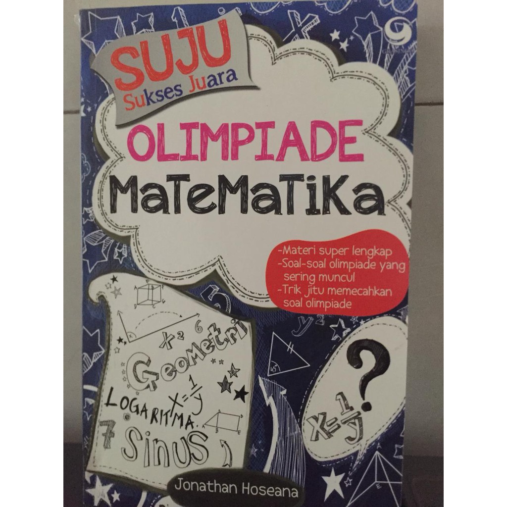 Jual BUKU SUKSES JUARA OLIMPIADE MATEMATIKA | Shopee Indonesia