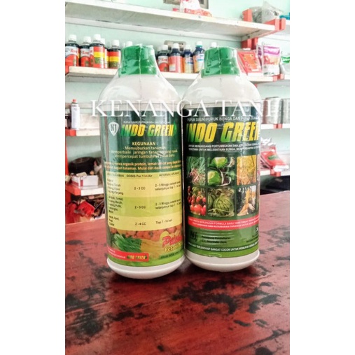 Pupuk Cair Daun dan Buah Indo Green Kemasan 1 Liter