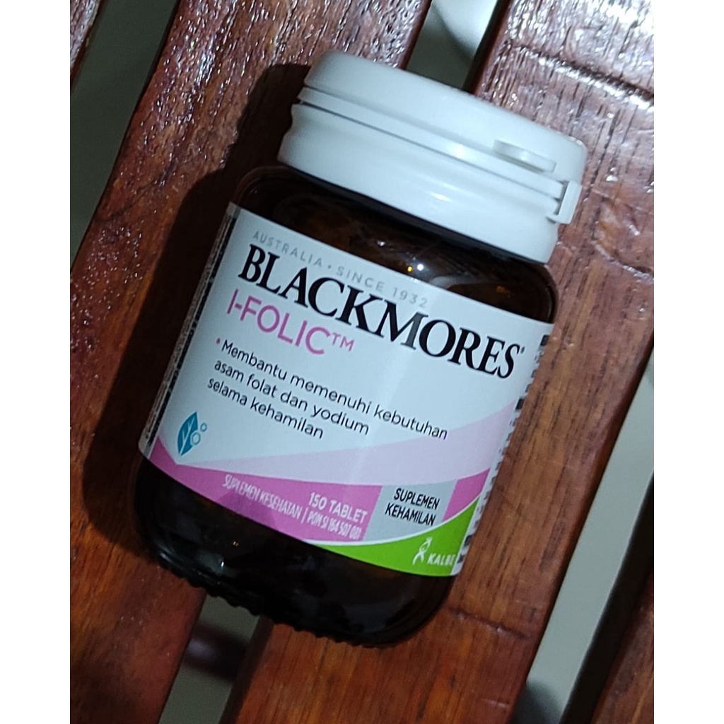 Blackmores I FOLIC 60 TABLET / Memenuhi kebutuhan Asam Folat / Vitamin Ibu Hamil