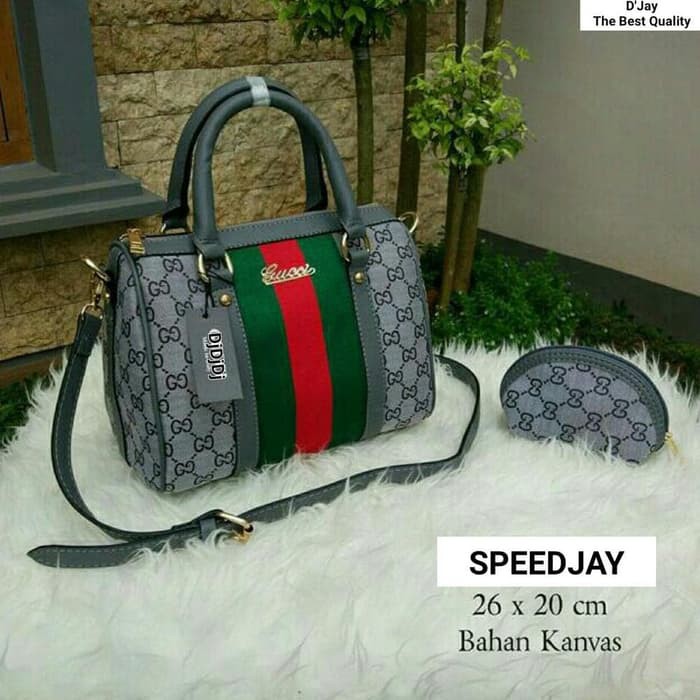 Promo TAS ZASKIABAG SELEMPANG GUCCI SPEEDJAY FASHION WANITA KOREA Limited