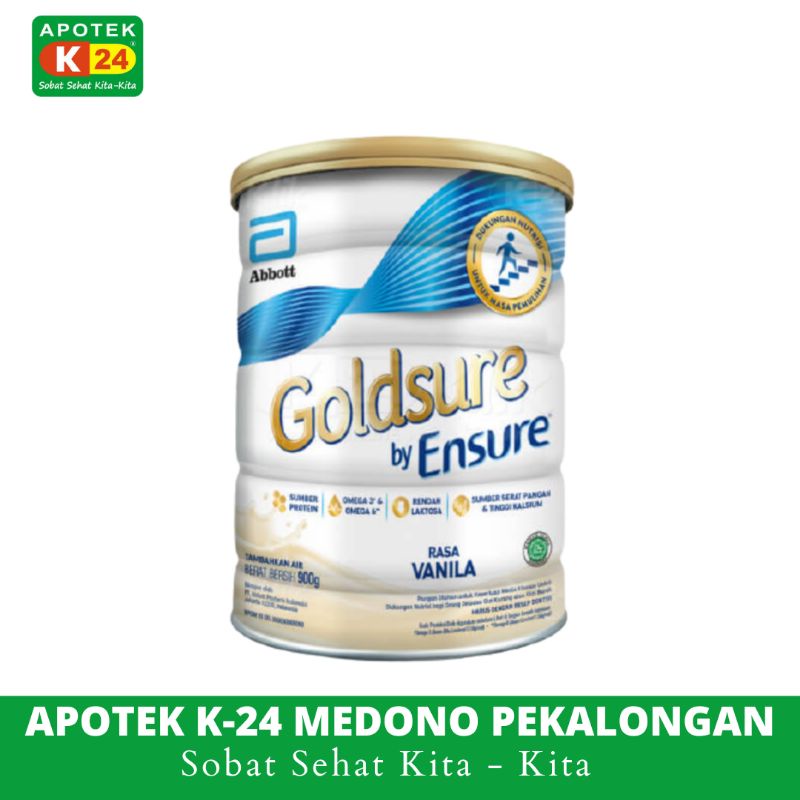 

Goldsure 400grm rasa vanila/ susu untuk dewasa