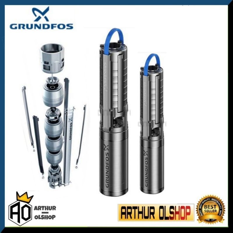 Submersible Pump GRUNDFOS SP 5A-17 2Hp 220V Original Pompa Air Grundfos