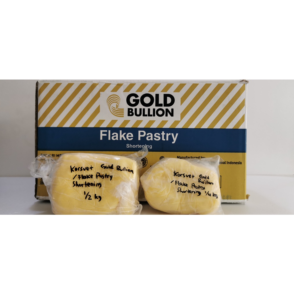 

Korsvet / Puff Shortening / Flake Pastry Gold Bullion (Repack 1/4Kg, 1/2Kg)