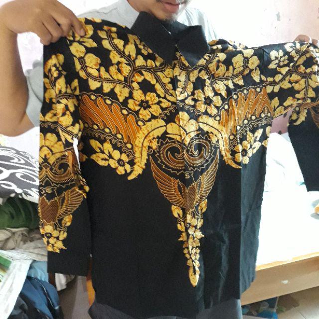 Kemeja Batik Seragam Kerja Kantor Pria Baju Formal Terbaru Bisa Cod