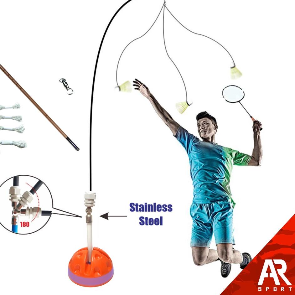 Serba Grosir BADMINTON REBOUND TELESKOPIK ALAT LATIHAN BULUTANGKIS