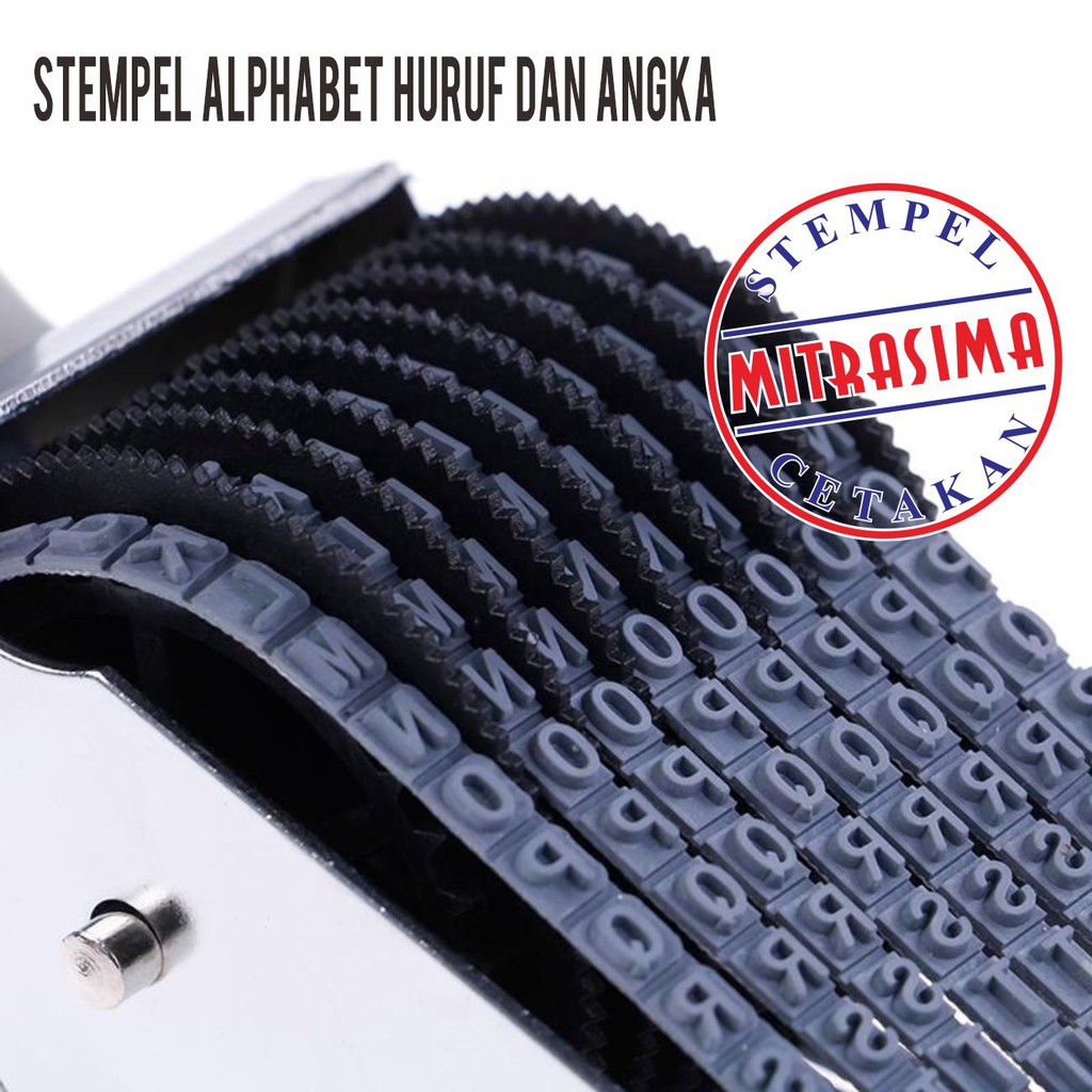 

HJK Stempel serbaguna Alphabet ( Angka dan huruf ) sistem diputar