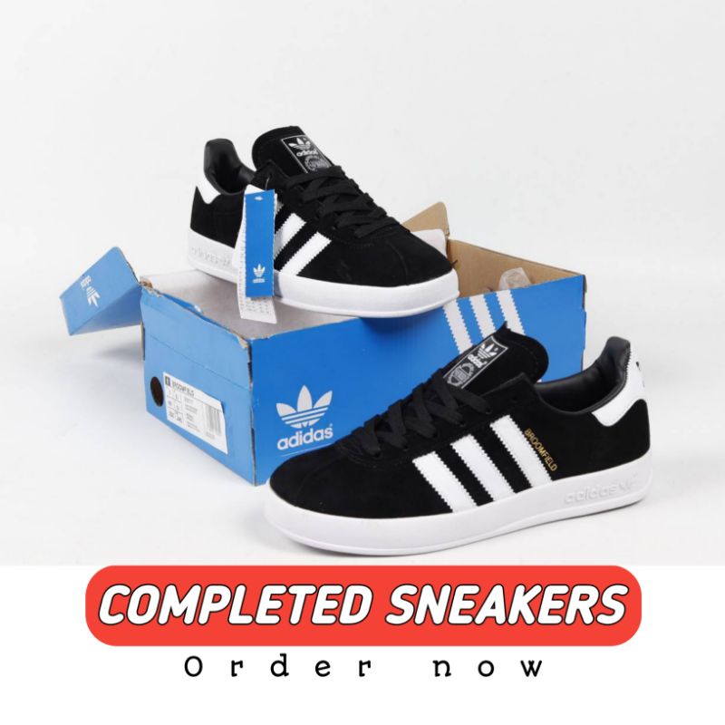Sepatu Adidas Broomfield Black White