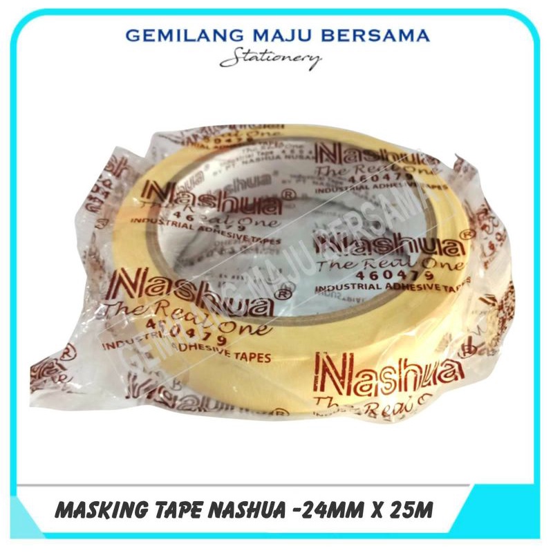 

Isolasi Kertas / Masking Tape Nashua 1"x40y (25m)