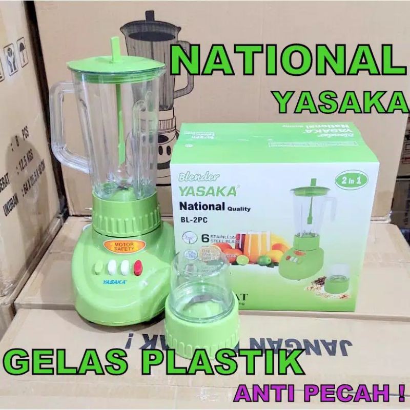 Blender plastik national yasaka blender tabung plastik anti pecah