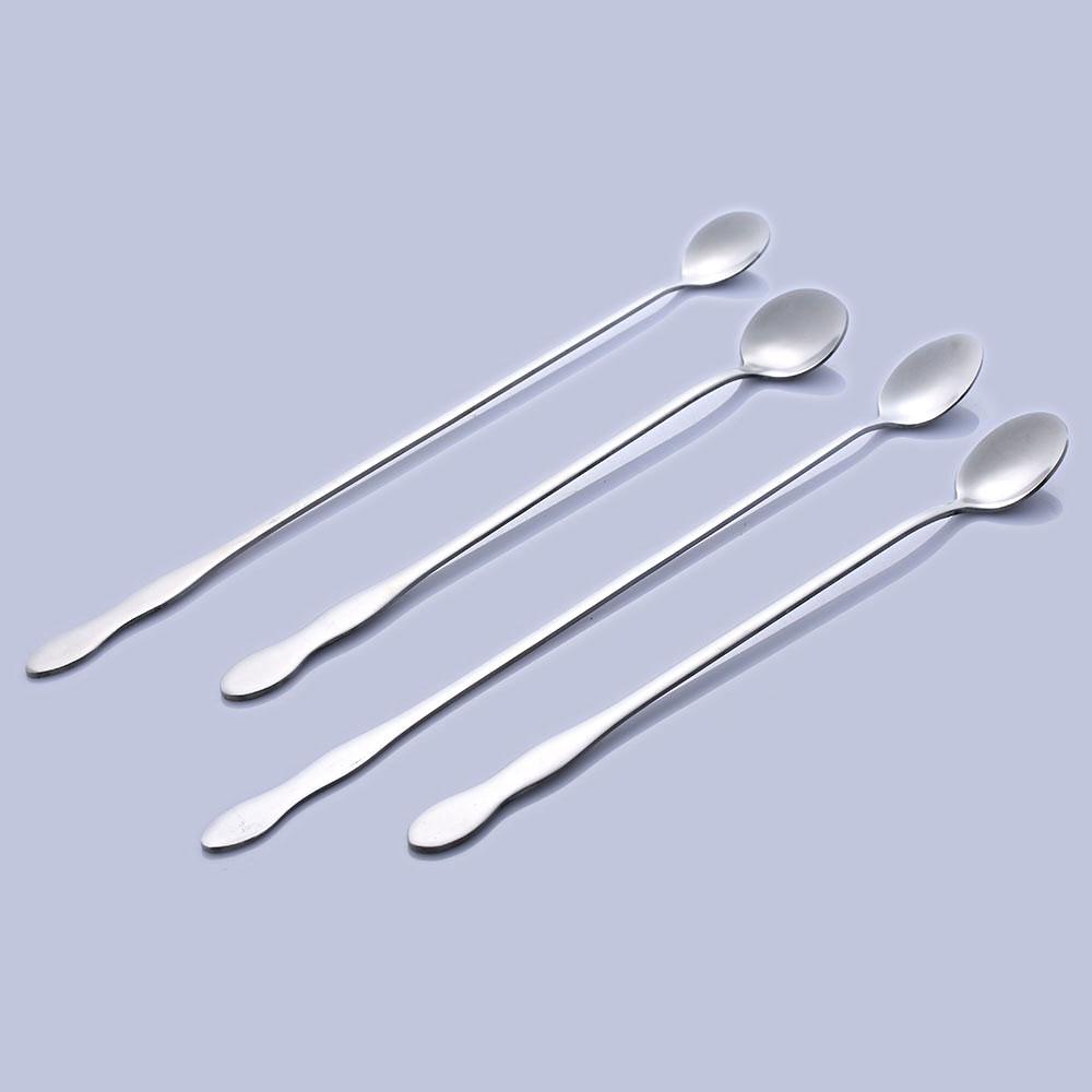 Wonder 1pc Bar Cocktail Spoon Stirrer Pengocok Anggur Gagang Panjang