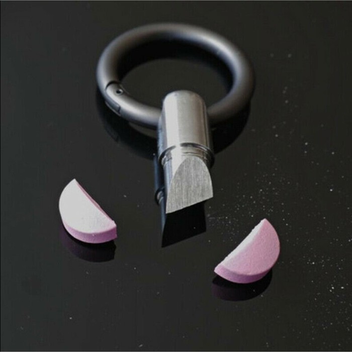 Tiny Cutting Tool Key Ring Capsule Gantungan Kunci Pemotong Kapsul