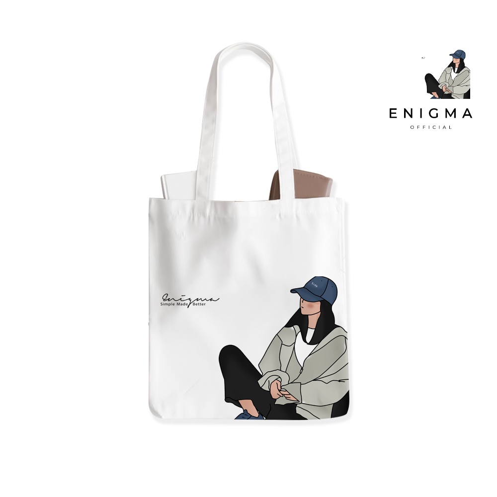 SALE TOTEBAG KANVAS ORIGINAL ENIGMA TOTEBAG KANVAS COLLECTION GUMA