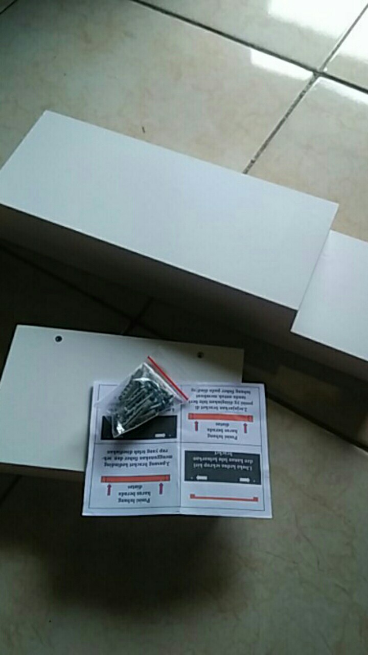 Rak Dinding Set Ambalan Rak Dinding Minimalis 1 Set 3 Pcs Rak Tempel Rak Vintage Rak New