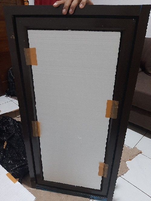 Jendela Alumunium (alumunium Window) - 50 X 100