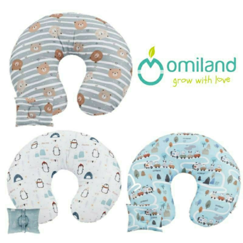 MOMS_ Bantal Menyusui Omiland Series + Free Bantal Peyang