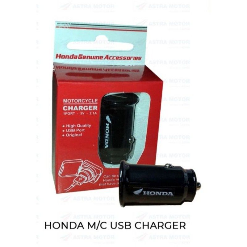 usb charger hp motor honda original Ahm pcx adv beat 2020 scoopy genio