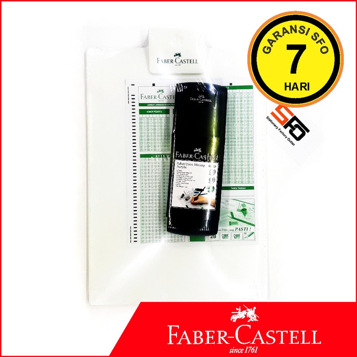 

(TERLARIS) Paket Ujian Faber Castell Mantap Acyrlic