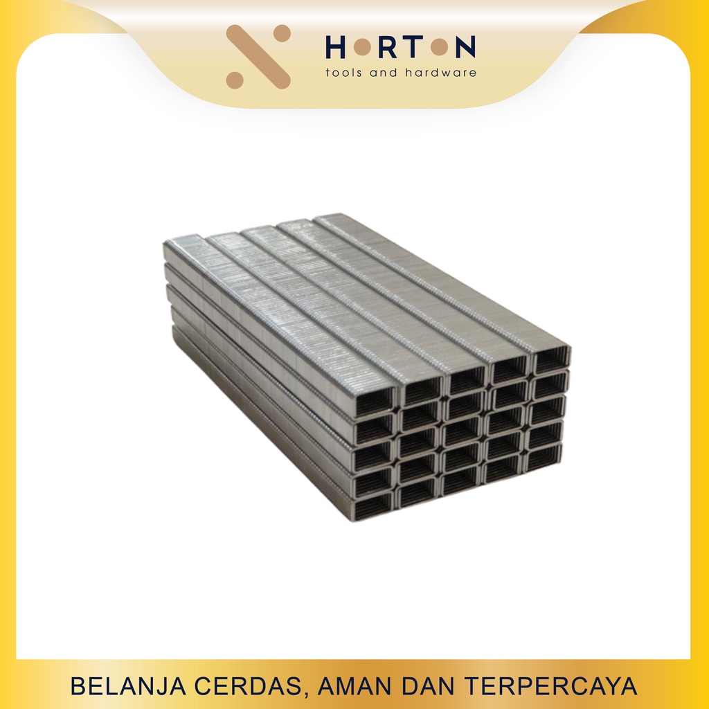 

5000 PCS Isi Staples Tembak Angin 1006J (6mm) / Staples Jok Motor